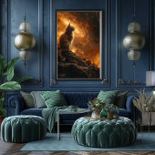 Gato Cósmico: Majestad Felina Bajo las Estrellas ポスター