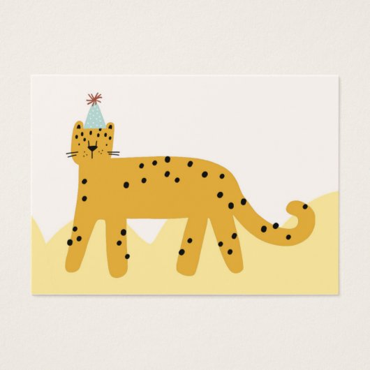 Gato cumpleañero con tonos amarillos (正面)