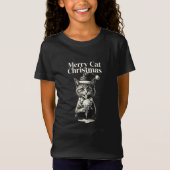 Gato en la hierba. tシャツ (正面)