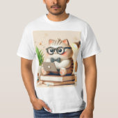Gato informático 3D Tシャツ (正面)