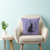 Gato místico bajo la luna クッション (椅子)