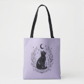 Gato místico bajo la luna トートバッグ (正面)