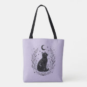 Gato místico bajo la luna トートバッグ (裏面)