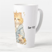 gato modelo カフェラテマグ (右アングル)