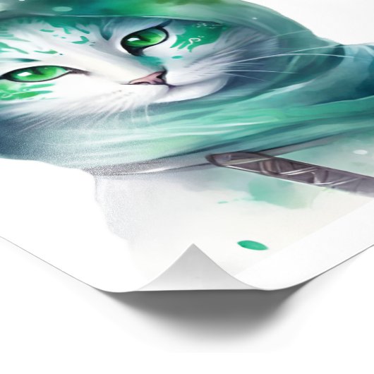 Gato ninja  フォトプリント            (角)