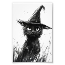 Gato Preto (Papel Fotográfico) フォトプリント