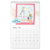 Gato, Ratita, Pincho and Bichito カレンダー (2月 2026)