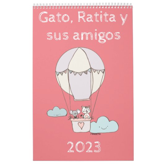 Gato, Ratita y sus amigos. カレンダー (カバー)