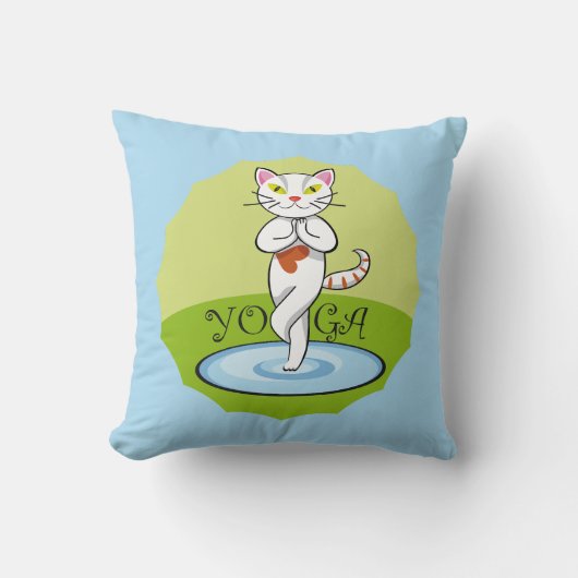 Gato Yoga クッション (正面)