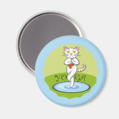 Gato Yoga マグネット (正面/裏面)