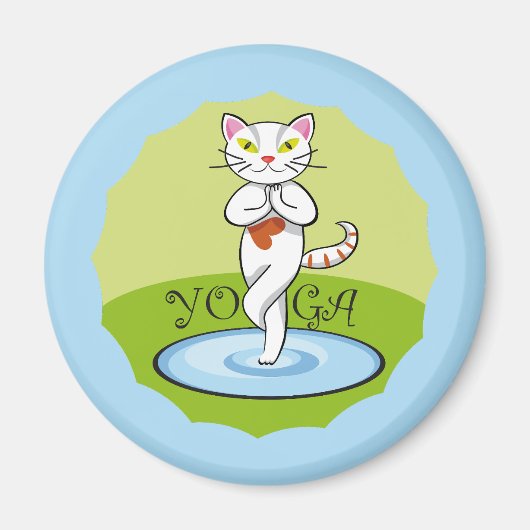 Gato Yoga マグネット (正面)