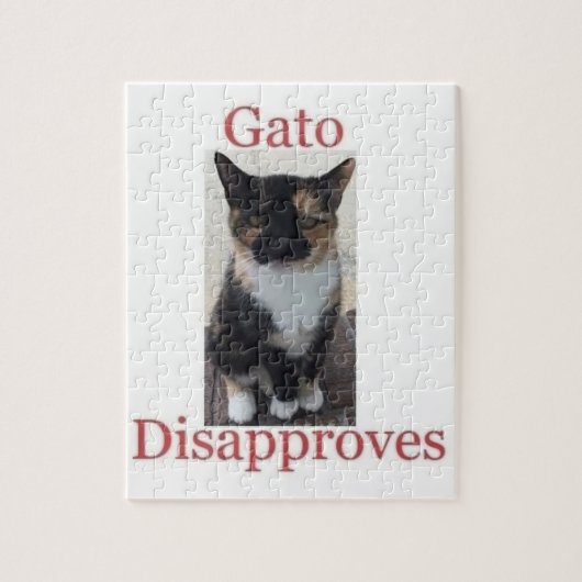 GatoDisapprovesジグソーパズル ジグソーパズル (縦)