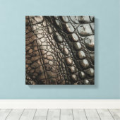 Gatorテクスチャ キャンバスプリント (インサイチュ (ウッドフロア))