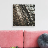 Gatorテクスチャ キャンバスプリント (インサイチュ (リビング))