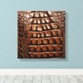 Gatorテクスチャ キャンバスプリント (インサイチュ (ウッドフロア))