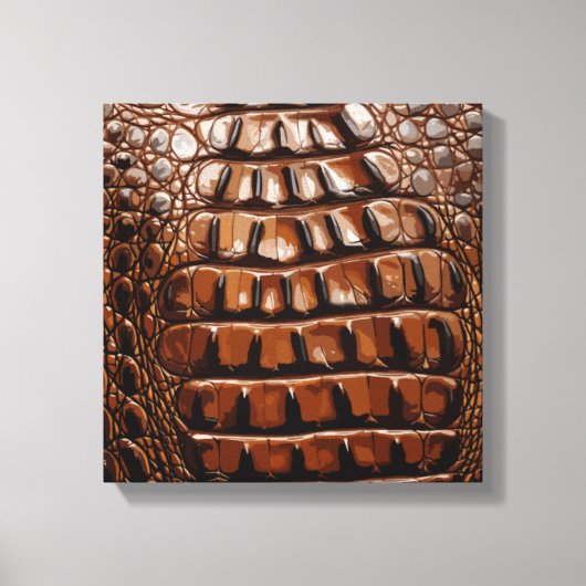 Gatorテクスチャ キャンバスプリント (正面)