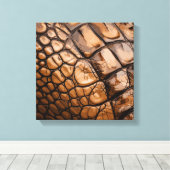 Gatorテクスチャ キャンバスプリント (インサイチュ (ウッドフロア))