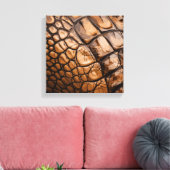 Gatorテクスチャ キャンバスプリント (インサイチュ (リビング))