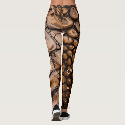 Gatorテクスチャ レギンス (裏面)