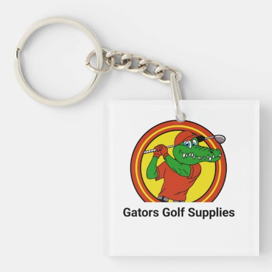 Gator Acrylic Keychain キーホルダー (正面)