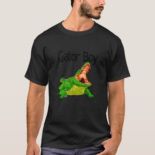 Gator Boy    Women Alligator Tシャツ (正面)