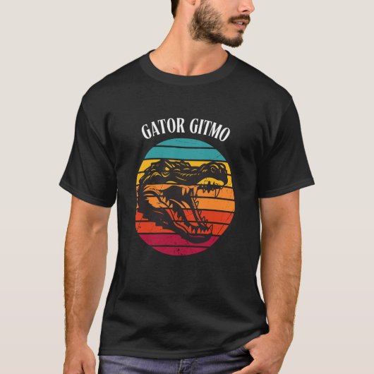 Gator crocodile tシャツ (正面)