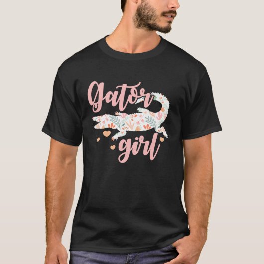 Gator Girl Alligator Tシャツ (正面)
