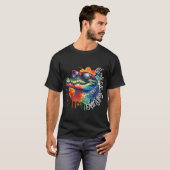 Gator Gitmo Alligator Sunglasses Watercolor Apreal Tシャツ (正面フル)
