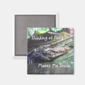 'Gator Grins:'考えs of Food - Magnet #1 マグネット (正面/裏面)