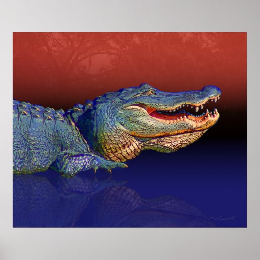 Gator Readyプリント-24x20 – その他のサイズ利用可能 ポスター (正面)