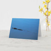 Gator Trail Card – カスタマイズ可能 カード (黄色い花)