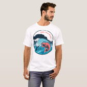 Gator Trout Swamp Hunter Fishing Tシャツ (正面フル)
