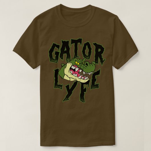 GatorLyfeオリジナルロゴTシャツ Tシャツ (デザイン正面)