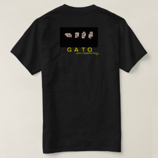 Gato's Watching7、猫のユニセックスクルーネックTシャツ Tシャツ