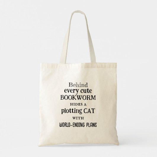 Gatos y Libros Bolsa トートバッグ (裏面)