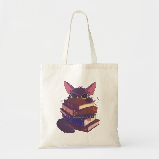 Gatos y Libros Bolsa トートバッグ (正面)