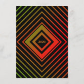 Gatsby Miami 1920の新年メニュー メニュー (裏面)