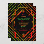 Gatsby Miami 1920の新年メニュー メニュー (正面/裏面)