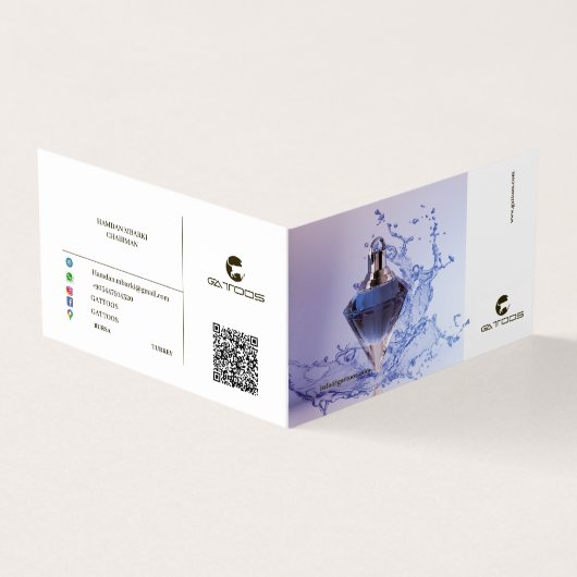 GATTOOS折り畳み名刺 名刺 (外部)