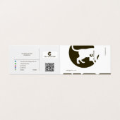 GATTOOS折り畳み名刺 名刺 (外部フラット)