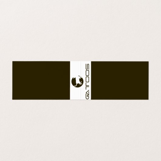 GATTOOS折り畳み名刺 名刺 (内部フラット)