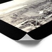 Gatun Locks Panama写真1913 ポスター (角)