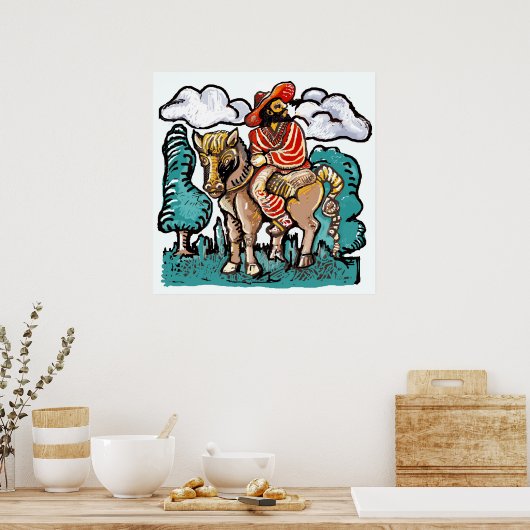 ¨GAUCHO¨ ポスター (キッチン)