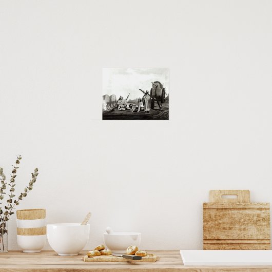 Gauchos of Tucuman, 1820 ポスター (キッチン)