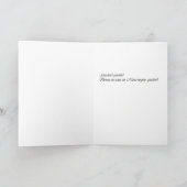 Gaudeteのクリスマスカード シーズンカード (内部)