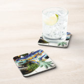 Gaudiのトカゲのモザイク コースター (右側)