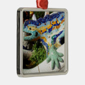 Gaudiのトカゲのモザイク メタルオーナメント (右)