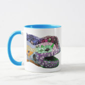 Gaudiのトカゲの頭部のモザイク マグカップ (左)