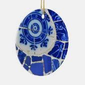 Gaudiのモザイククリスマスのオーナメント セラミックオーナメント (右)