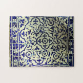 Gaudiの公園のGuellのモザイク・タイルバルセロナ ジグソーパズル (横)